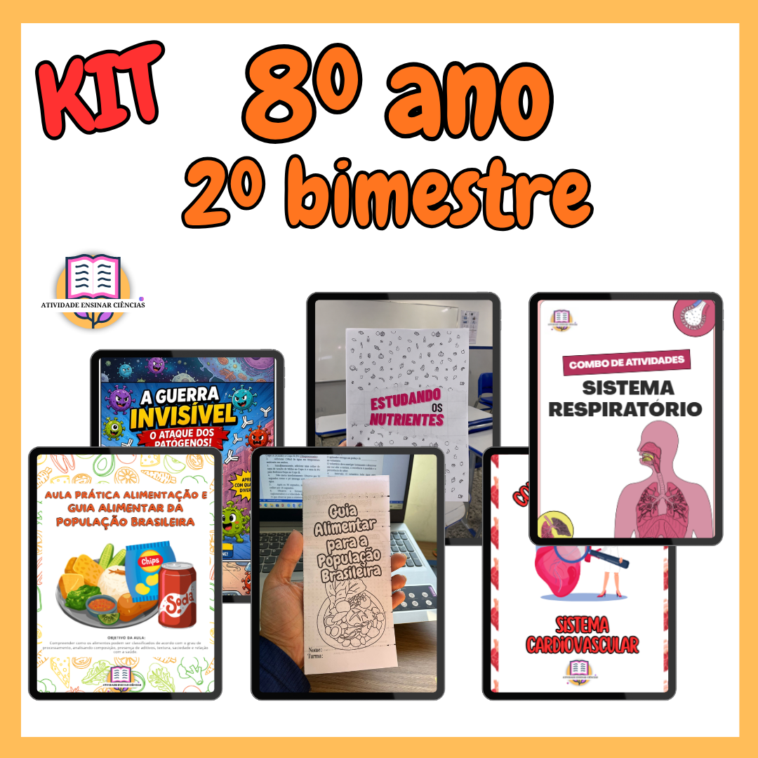 Kit de atividades 8º ano (2º bimestre)