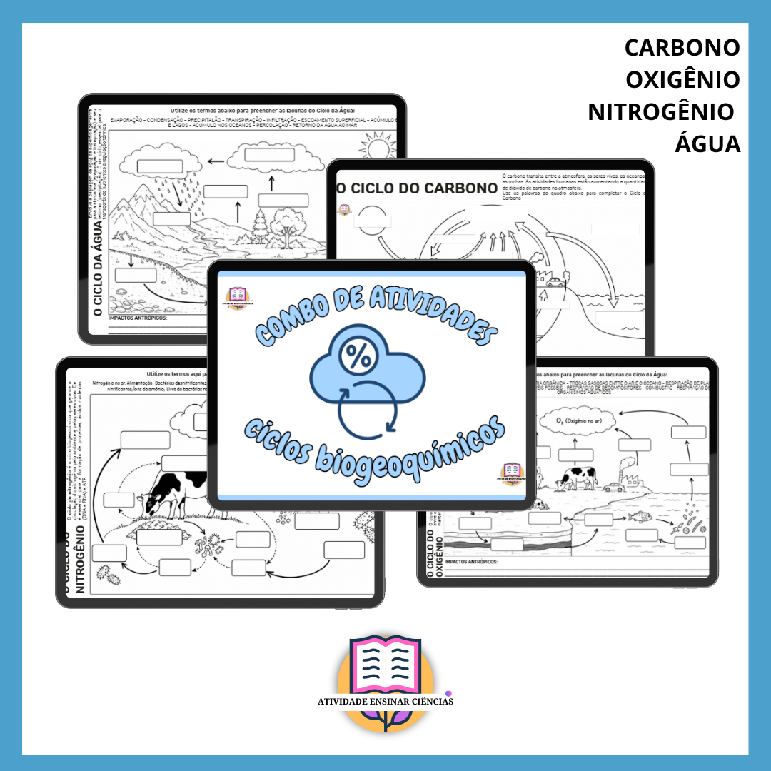 Combo de atividades - Ciclos biogeoquímicos - Imagem 2
